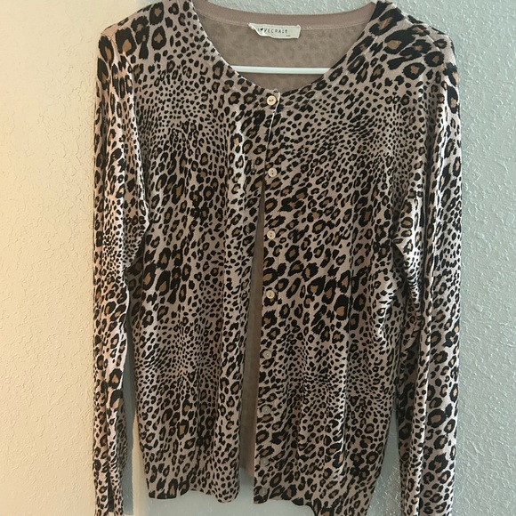 L🤎VE Craft Leopard Print Women's Top - Picture 1 of 2